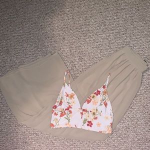 Adorable two piece outfit!